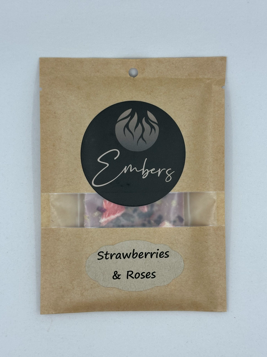 Strawberry and Roses White Chocolate